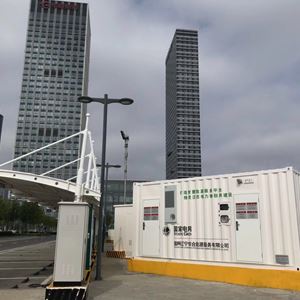 Estación de demostración de almacenamiento óptico y carga de Dalian